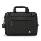 Swissdigital Bolligen 16″ Laptop Sleeve - Black-INTEGRATED USB CHARGING PORT - Equipped with a USB charging port with integrated cable design, offering quick access to charge your electronic devices such as smartphones, tablets, kindles and all other USB devices on the go while using them at the same time.