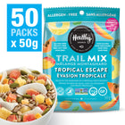 Healthy Crunch Tropical Escape Fruit & Seed Mix - 50 gr - 50 Pack-Tree nut-free