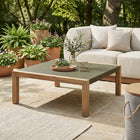 Zuo Teras Coffee Table - Grey-Maximum Weight Capacity: 155