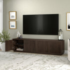 Hudson&Canal Hanson TV Stand for TV's up to 85" - Alder Brown-Product Dimensions: 15.5" L x 78.5" W x 20" H