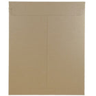 JAM Paper Photo Mailer Stiff Envelopes with Self Adhesive Closure, 11 x 13.5, Brown Kraft Recycled, 20 Pack (8866644g)-Closure: Peel & seal