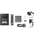 SVI Svicloud 10P Android 4+64GB Smart AI Voice Remote - Ultra HD - 2.4/5.8G WiFi - Overseas Version Svicloud-Enhanced Performance: Equipped with the latest Android 12.0 operating system and a powerful 64-bit quad-core processor, the SviCloud 10P delivers fast and responsive performance, minimizing buffering and lag for a smoother viewing experience.