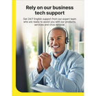 Norton Small Business Premium, Business Cybersecurity with Antivirus - 10 Devices - 1 Year Subscription [Digital Download]-Rely on our tech support: Get 24/7 business tech support from our expert team ready to assist you with our products and virus removal. Support available in English only.