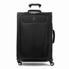 Travelpro Maxlite 5 25" Softside Check-in Luggage - Medium - Expandable - Spinner - Black-Patented Contour Grip is designed with rubberized touch points for a comfortable handhold and easier manoeuvring