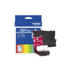 Brother Genuine LC501XLMS Ink Cartridge - High Yield - Magenta -High yield ink cartridge, print up to 500 pages