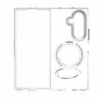 Avana Tootsie Stand Case with Magnets - Galaxy Z Fold 8 Ultra - Ice-Ratcheting stand + twirl grip ring