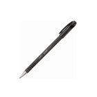 Staples Postscript Rubberized Barrel Stick Pen - 0.7mm - Black - 12 Pack-Ballpoint pens for clear, consistent writing