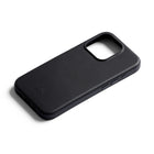 Bellroy Cell Phone Case for Apple iPhone 15 Pro - Black-Premium, eco-tanned leather, flex polymer and microfiber lining