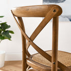 Modway Gear Counter Stool - Walnut-Weight Capacity: 330lbs.