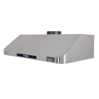 KUCHT KRH301A 30" 900 CFM Under‑Cabinet Range Hood - Stainless Steel-Pro-style range hood features 3 powerful blowers up to 900CFM that will give you different levels of airflow and capture smoke and cooking odours in a quiet operation