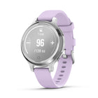 Garmin Lily 2 Active Fitness Tracker Smartwatch - Silver with Purple Jasmine Silicone Band-7