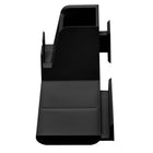 Bostitch Office Konnect Desk Organizer Power Base with Phone Stand - Black-Back channel stores a tablet or small notebook