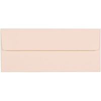 JAM Paper #10 Business Envelopes, 4 1/8 x 9.5, Strathmore Bright White Wove, 100 Pack (64933g)-Bright white