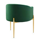 Modway Savour Tufted Performance Velvet Accent Chair - Emerald-Assembly Required