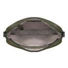 Champs Onyx Leather Cross-Body Bag - Khaki-Inner RFID zipper pocket