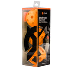 Onix Fuse Indoor Pickleballs - Orange - 3 Pack-PRECISION-ENGINEERED HOLES: Achieve superior balance on the court with strategically aligned, precision-drilled holes