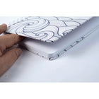Pierre Belvédère 2026-2027 Weekly/Monthly Academic Planner - 6-1/4" W x 8-1/2" H - Waves - Bilingual-Dimensions 6,25 x 8,50 inches