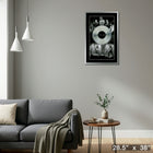 The Tragically Hip Black and White Band Photos with Platinum LP - Framed Print - 28" x 38"-Ready to hang - arrives fully assembled