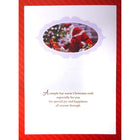 Rosedale General Christmas Greeting Cards/Envelopes - 5-1/2" x 8" - Santa Bearing Gifts - 12 Pack-Printed on premium uncoated paper