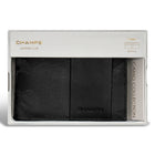 Champs Camo Leather Bi-Fold Wallet - Black-6 Credit card slots