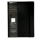 Cambridge Premium Hard Cover Notebook - Large - 10" H x 7-1/2" W-Durable hard cover with elastic bungee closure 