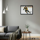 Sidney Crosby Pittsburgh Penguins Action - Framed Canvas - 31" x 22"-Ready to hang - arrives fully assembled