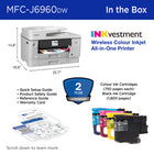 Brother INKvestment MFC-J6960DW Wireless Colour Inkjet All-in-One Printer with 3.5” Touchscreen-The power of printing at your fingertips. Go mobile with the simple-to-use Brother Mobile Connect app(6) that delivers easy onscreen menu navigation for printing, copying, scanning, and device management from your mobile device