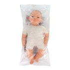 Miniland Soft Body Dolls - 15-3/4" - Asian-Dressed in sewn-in onesie