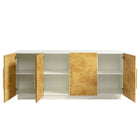 Modway Abel 69 Inch Burl Wood Sideboard Buffet TV Stand - White Bleached Burl-9