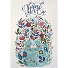 Mill Brook Studio Thank You Greeting Cards/Envelopes - 5-3/8" x 7-3/4" - Blank Inside - 18 Pack-Premium quality greeting cards
