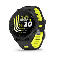 Garmin Forerunner 170 Music Smartwatch - Black with Black/Amp Yellow Band-Easy-to-use GPS running smartwatch has the essential features you need to take your running to the next level including GPS, pace, distance and wrist-based heart rate