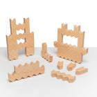 Educational Advantage ZigZag Blocks - Set of 30-Children will work out the right way to stack and build their creations