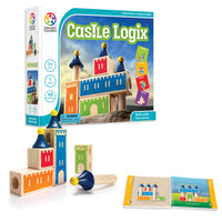 SmartGames Castle Logix - Preschool Puzzle Game -Castle logix is designed to stretch a player's logical thinking skills and to develop spatial reasoning abilities