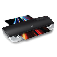 Swingline GBC Fusion 3000L 12" Laminator, Black/Silver-Quick-speed laminator ideal for use in medium-sized offices