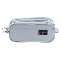 JanSport Large Accessory Pouch - Blue Dusk-Two compartment accessory pouch is perfect to carry pens and pencils on one side and power cords on the other