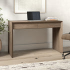 Hudson&Canal Pembroke 48'' Desk - Antiqued Grey Oak-Finished in a wood-look antiqued gray oak finish