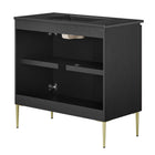 Modway Alchemist 36" Bathroom Vanity - Black-MDF Construction