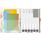 Cambridge 2027 Large Weekly/Monthly Planner - 11-¼" H x 9" W - Garden - Bilingual-One month per 2 page spread has open daily blocks a QuickNotes section and past/future month reference calendars