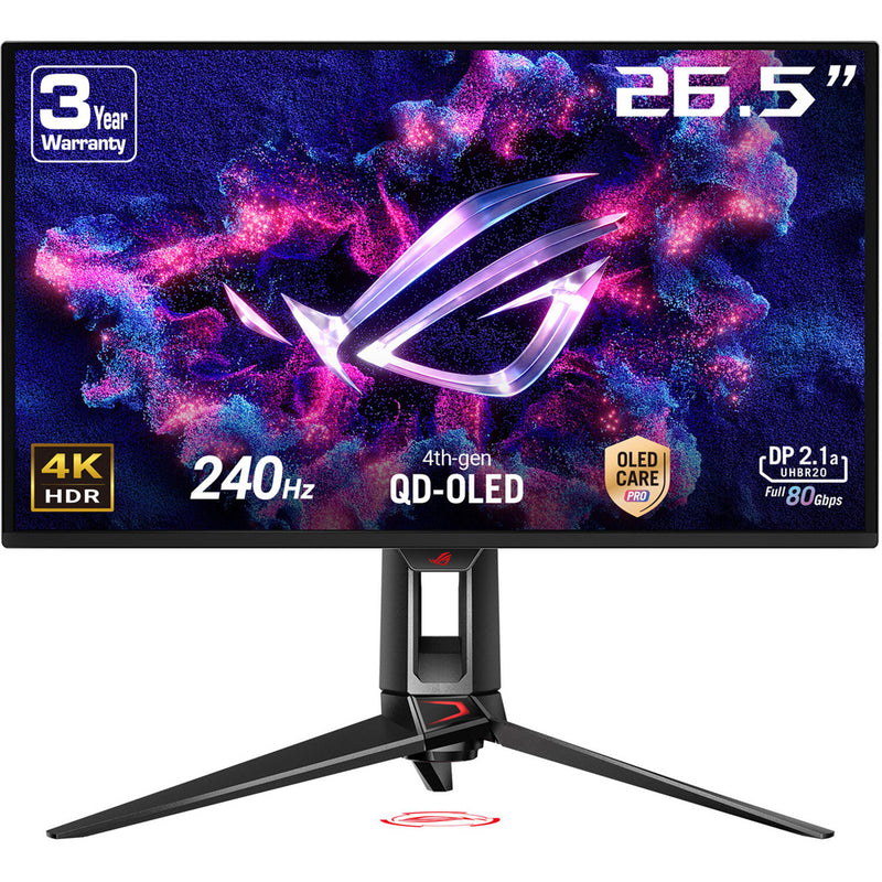 極美品　ASUS ROG Swift OLED PG27UCDM　26.5インチ ASUS ROG Swift 27” UHD 4K QD-OLED Gaming Monitor - PG27UCDM