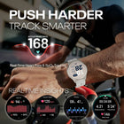 Reebok Pulse Smartwatch - 45 mm - Victory Gold-24/7 vitals + always-on heart-rate monitoring track effort, recovery, and everything between