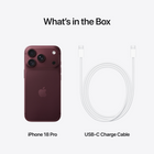 Apple iPhone 18 Pro - 256 GB - Burgundy - Bell and Virgin Plus-Satellite features - Send and receive messages when you’re off the grid, right from the Messages app. With Crash Detection, iPhone can call for help if you can’t