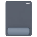 Fellowes Breyta XL Mousepad Wrist Rest with HEX Cushion - Blue-23% larger than our standard mousepad wrist rest to encourage greater movement, reducing small repetitive movements which can cause wrist pain