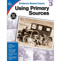 eBook: Carson Dellosa 104861-EB Using Primary Sources - Grade 3-You will receive two emails: one confirming your entire order, and one with a "Download Software" buttonYou can download immediately or return to your email to download later