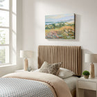 Modway Eloise Stain-Resistant Performance Velvet Twin Headboard - Taupe-Stain-Resistant Performance Velvet