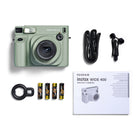 Fujifilm Instax Wide 400 Instant Camera - Green-Approximately 90 seconds of film developing time (varies depending on the ambient temperature) lets you quickly see the captured image
