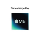 Apple 14" MacBook Pro - M5 Chip - 512 GB SSD - 16 GB Unified Memory - Space Black - English-UP TO 24 HOURS OF BATTERY LIFE—The 14-inch MacBook Pro delivers the same exceptional performance whether it’s running on battery or plugged in
