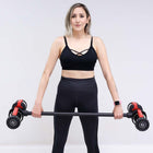 MotionGrey Dumbbell Converter - Adjustable Barbell & Kettlebell Converter for Dumbbells - Black-6