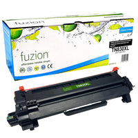 fuzion Brother TN830XL (TN830XL) Compatible Toner Cartridge - High Yield - Black-Black