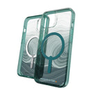 Gear4 iPhone 14/13 Gear4 D3O Milan Snap Case - Green Swirl-Partly constructed from recycled plastic, containing post-consumer waste or post-industrial regrind.