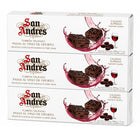 San Andrés Truffled Chocolate with Raisins And Porto Wine - 200 g - 3 Pack-Premium Spanish truffled chocolate confection
